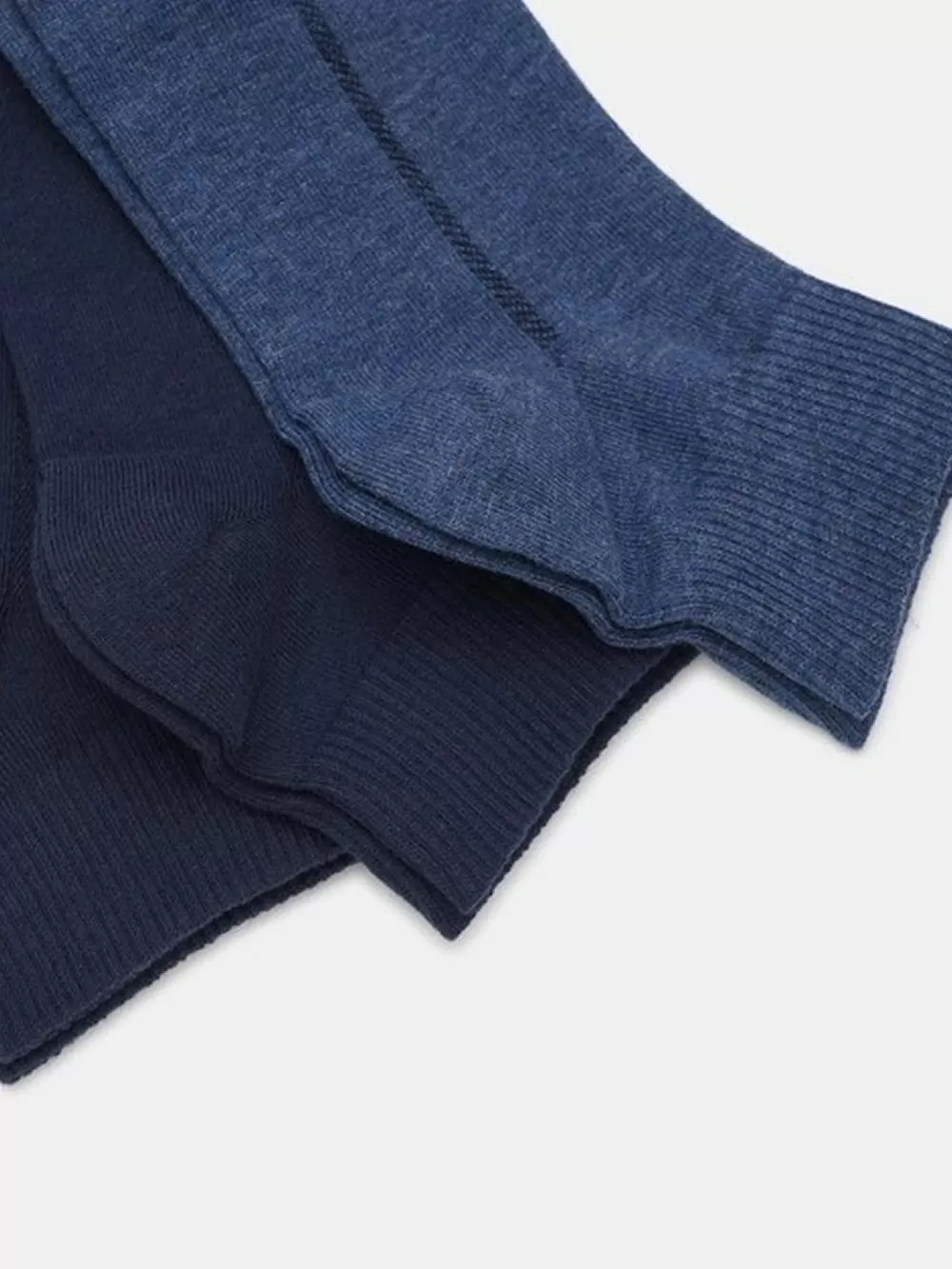 LEVI'S Ανδρική Κάλτσα Ημίκοντη - Denim - Οργανικό ECO Βαμβάκι - 3 Ζευγάρια