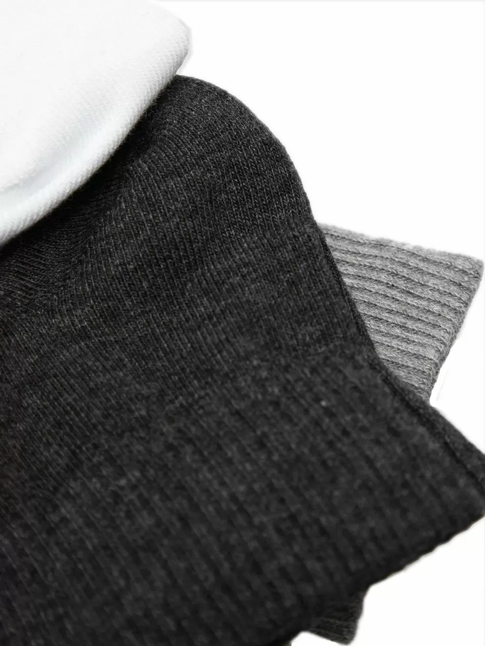 LEVI'S Ανδρική Κάλτσα Ημίκοντη Grey Combo - Οργανικό ECO Βαμβάκι - 3 Ζευγάρια