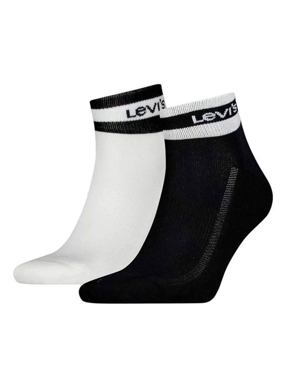 LEVIS Ανδρική Κάλτσα Ημίκοντη - Super Απαλό Βαμβάκι - 2 Ζευγάρια