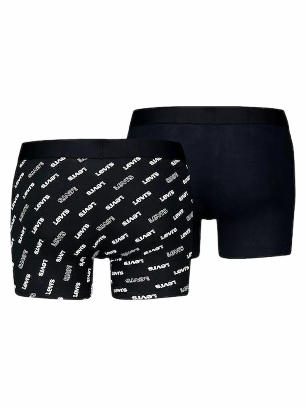 LEVIS Boxer Brief Logo - Black/White - Οργανικό Βαμβάκι - Πακέτο με 2