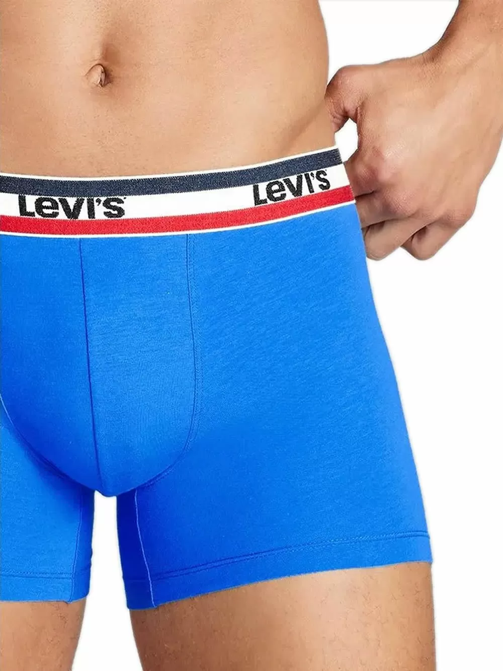 LEVIS Boxer Brief - Οργανικό Βαμβάκι - Green/Blue - Πακέτο με 3