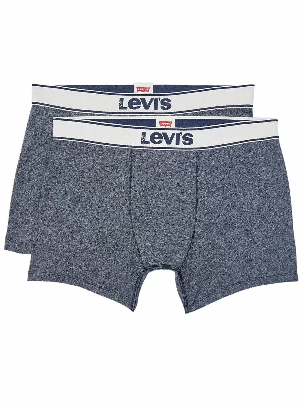 LEVI'S Vintage Heather Boxer Brief - Ελαστικό Βαμβάκι - Navy - Πακέτο με 2