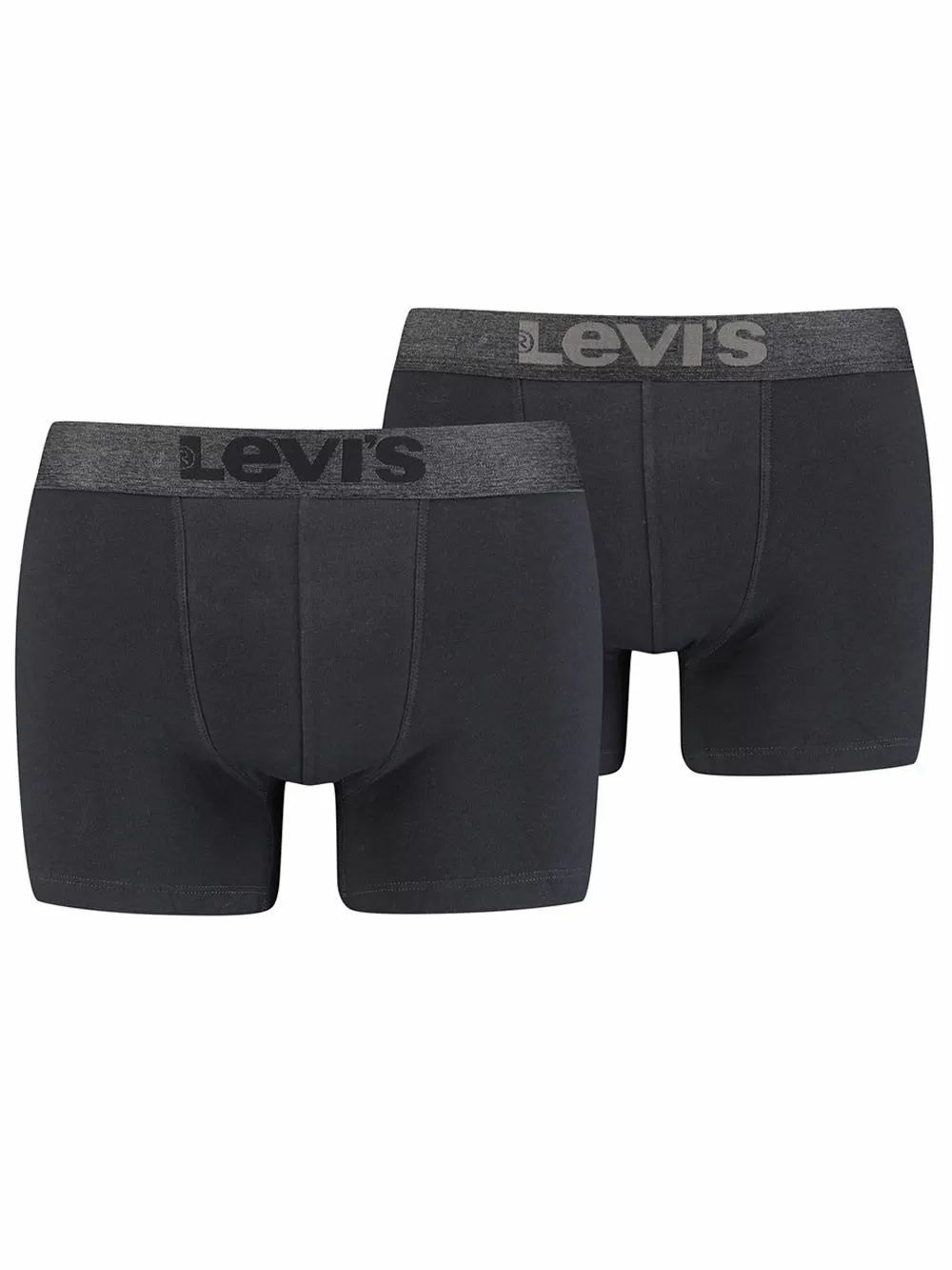 LEVIS Boxer Brief - Οργανικό Βαμβάκι - Black - Πακέτο με 2 