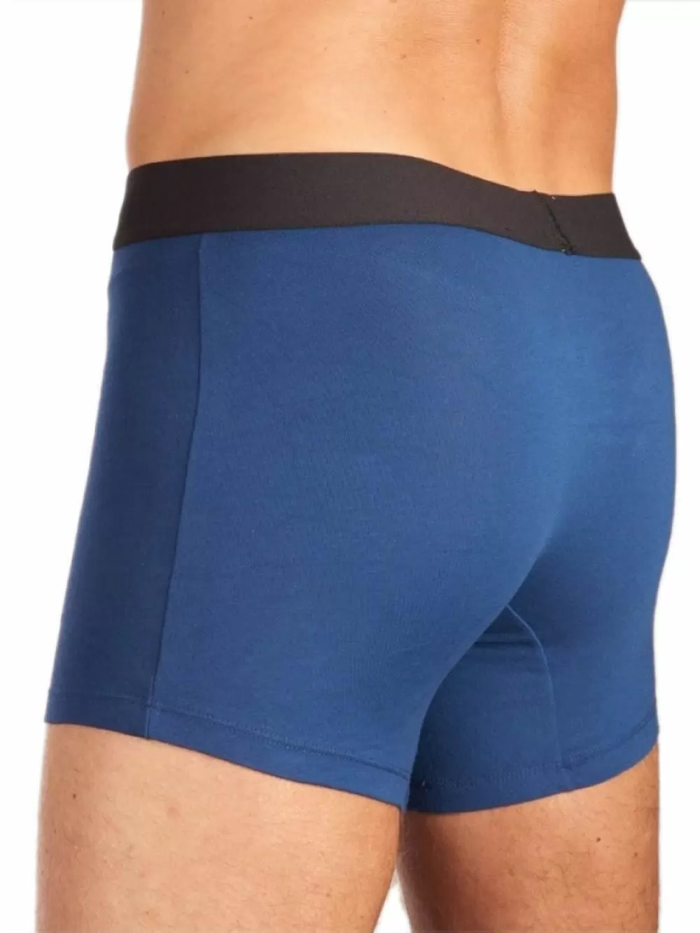 LEVIS Optical Illusion Boxer Brief - Οργανικό Eco Βαμβάκι - Dark Blue Combo - Πακέτο με 2 
