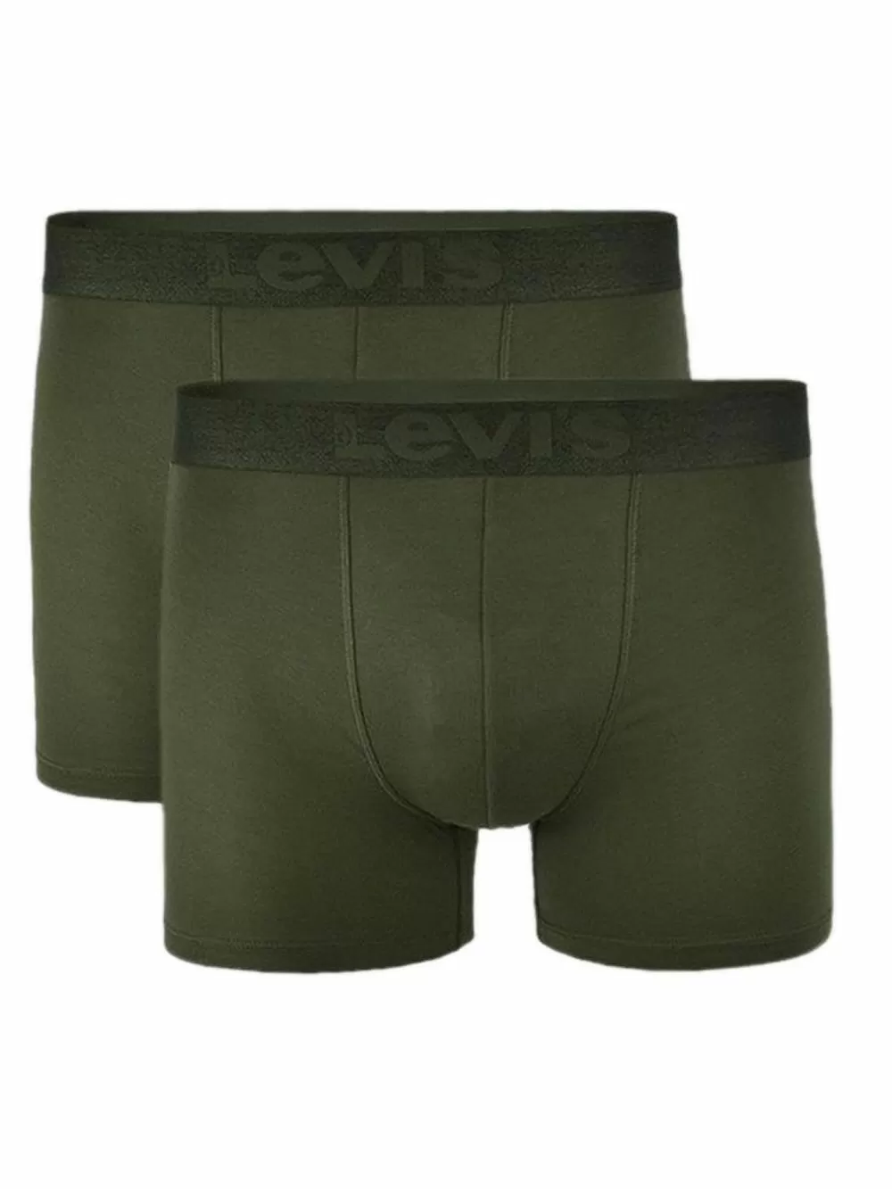 LEVI'S Boxer Brief - Οργανικό Βαμβάκι - Khaki - Πακέτο με 2