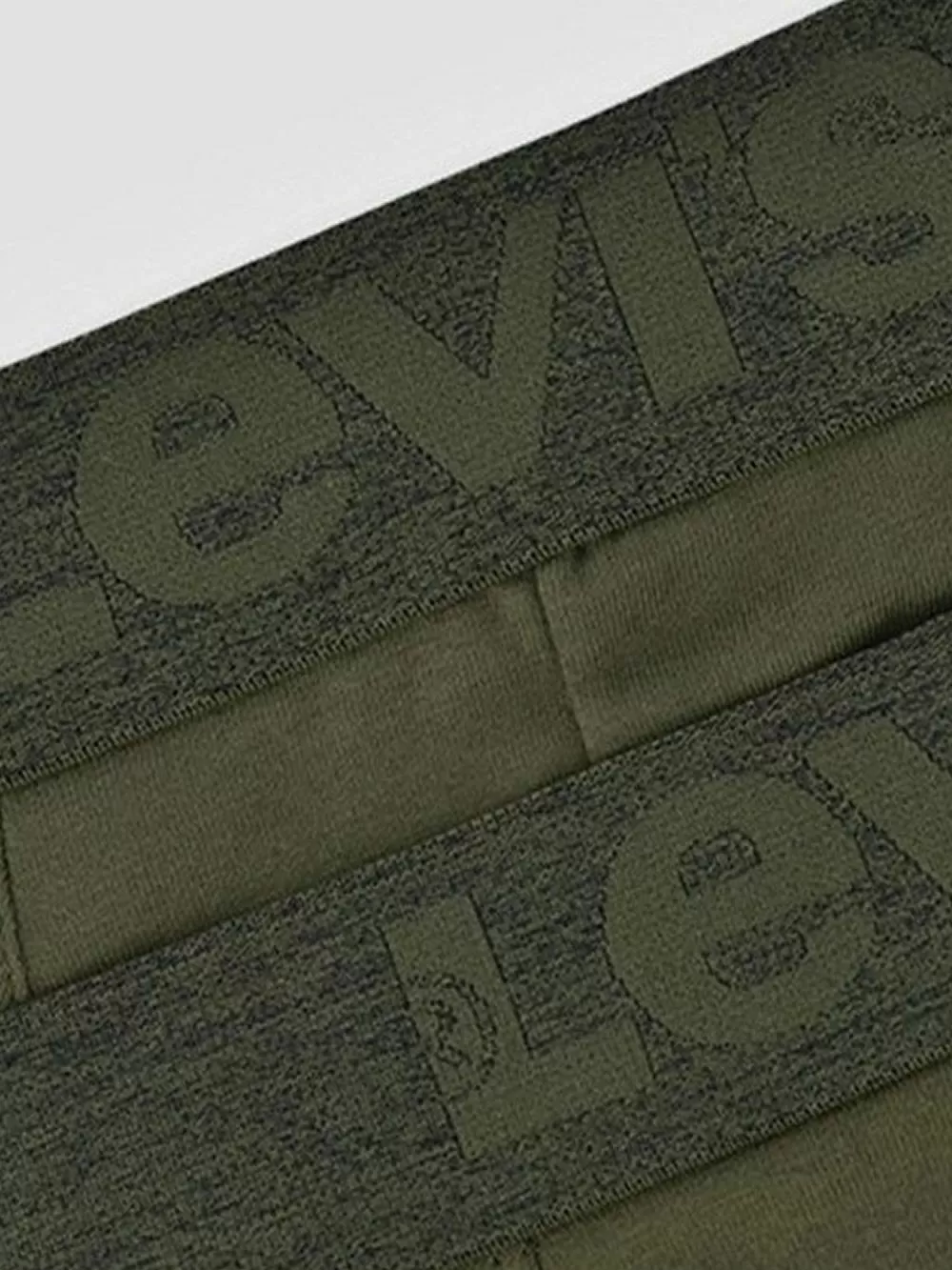 LEVI'S Boxer Brief - Οργανικό Βαμβάκι - Khaki - Πακέτο με 2