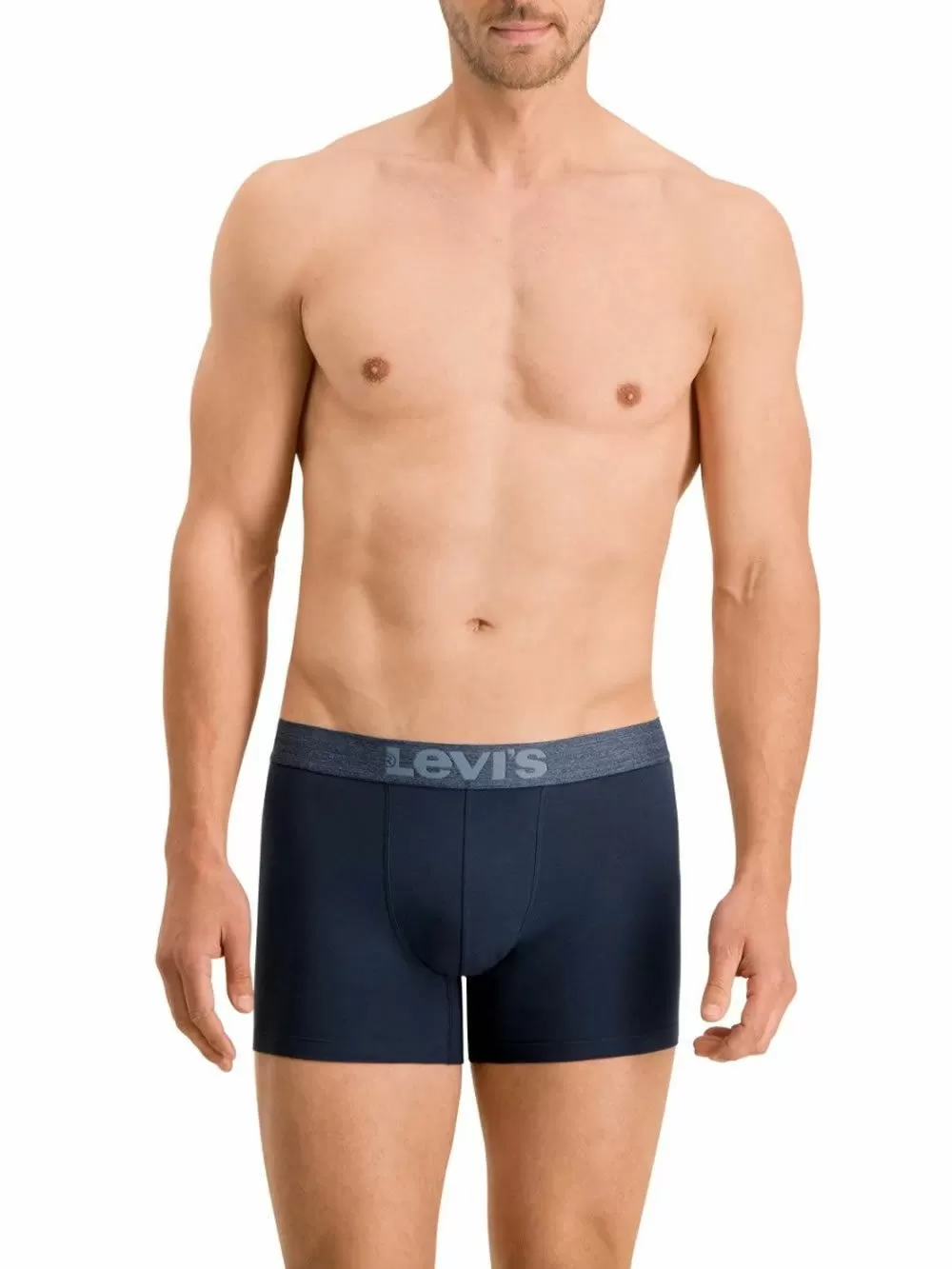 LEVIS Boxer Brief Melange WB - Οργανικό Eco Βαμβάκι - Blue Combo - Πακέτο με 2