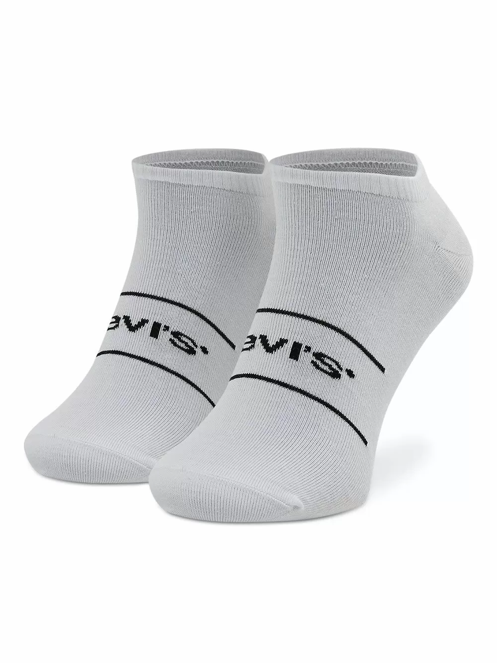 LEVIS Unisex Αθλητικό Σοσόνι - White - Super Απαλό Βαμβάκι - 2 Ζευγάρια 