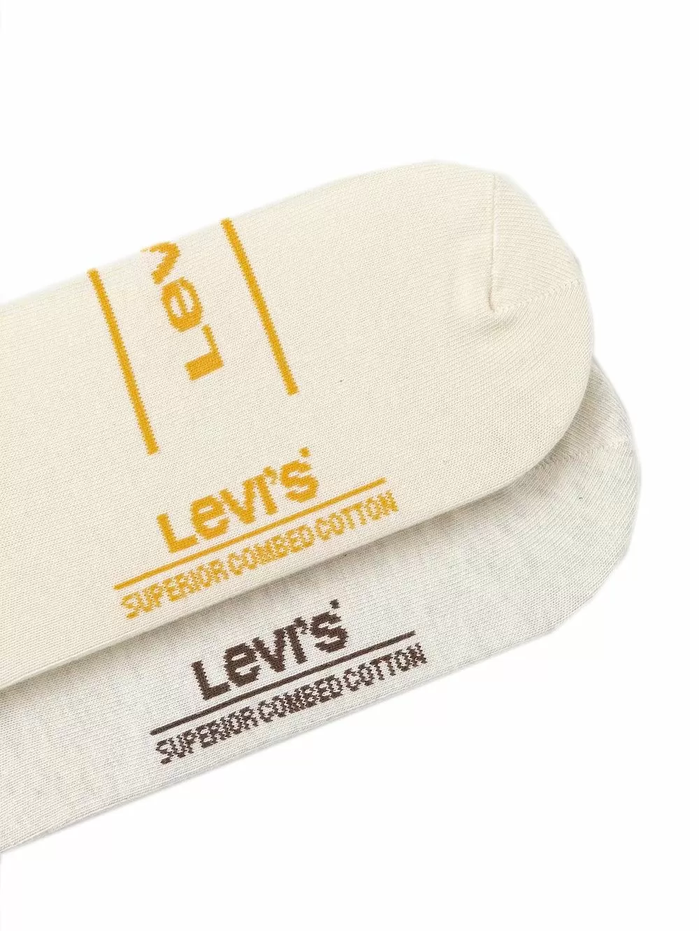 LEVIS Ανδρικό Σοσόνι - Marshemellow Combo - Απαλό Οργανικό Βαμβάκι - 2 Ζευγάρια
