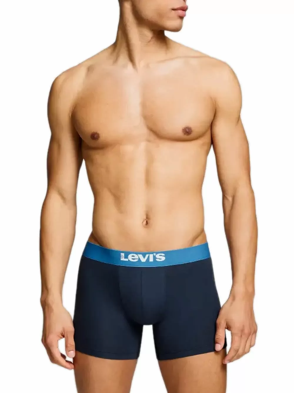 LEVIS Boxer Brief Solid Basic - Οργανικό Eco Βαμβάκι - Navy Combo - Πακέτο με 2 
