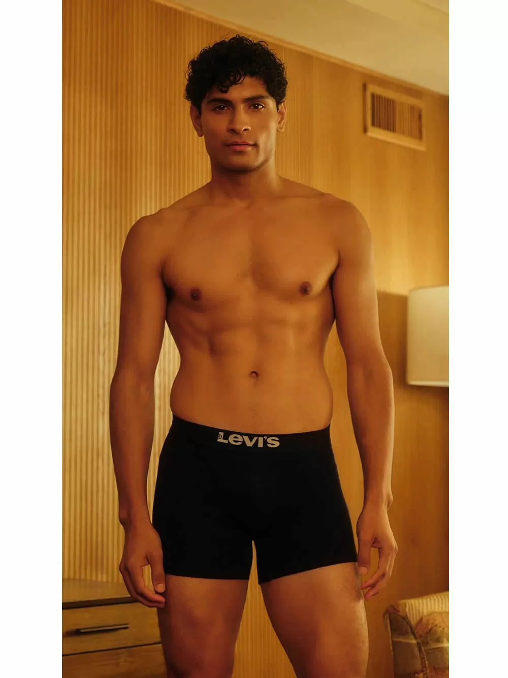 LEVI'S Boxer Brief - Οργανικό Βαμβάκι - Black - Πακέτο με 2 