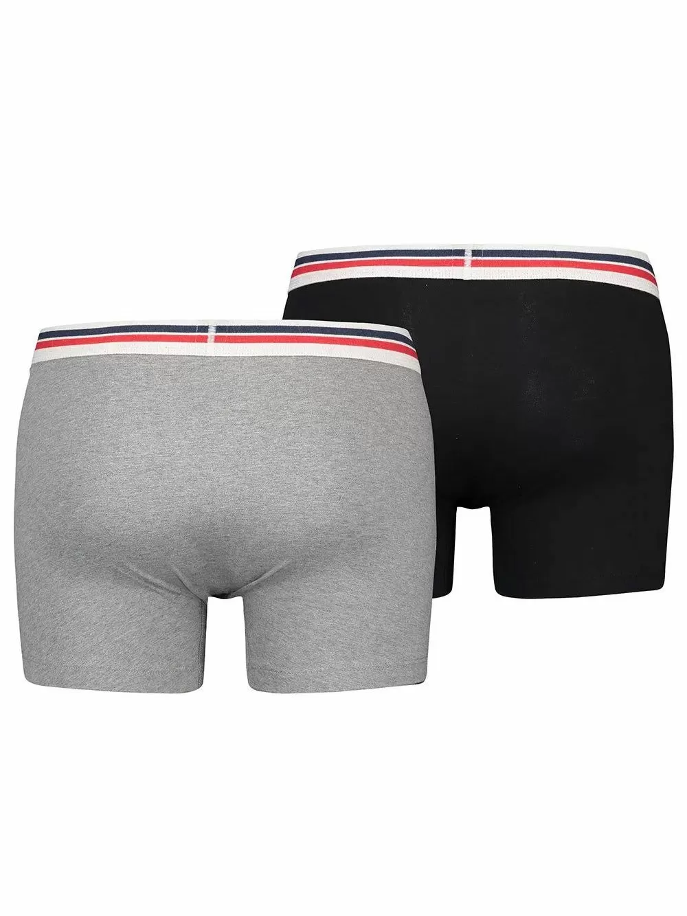 LEVIS Boxer Brief Sportswear - Eco Οργανικό Βαμβάκι - Middle Grey Melange - Πακέτο με 2