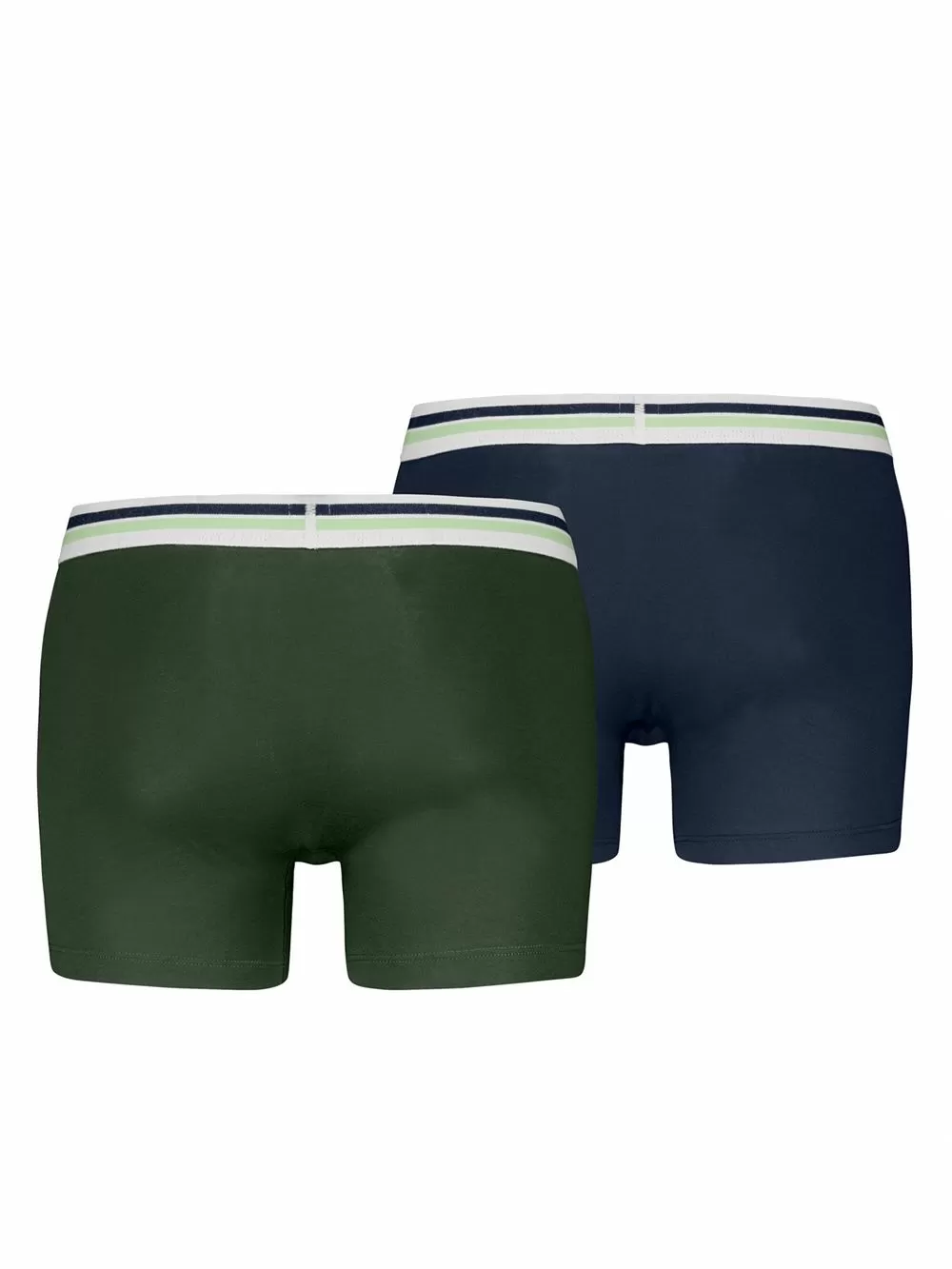 LEVIS Boxer Brief Sportswear - Eco Οργανικό Βαμβάκι - Green/Navy - Πακέτο με 2