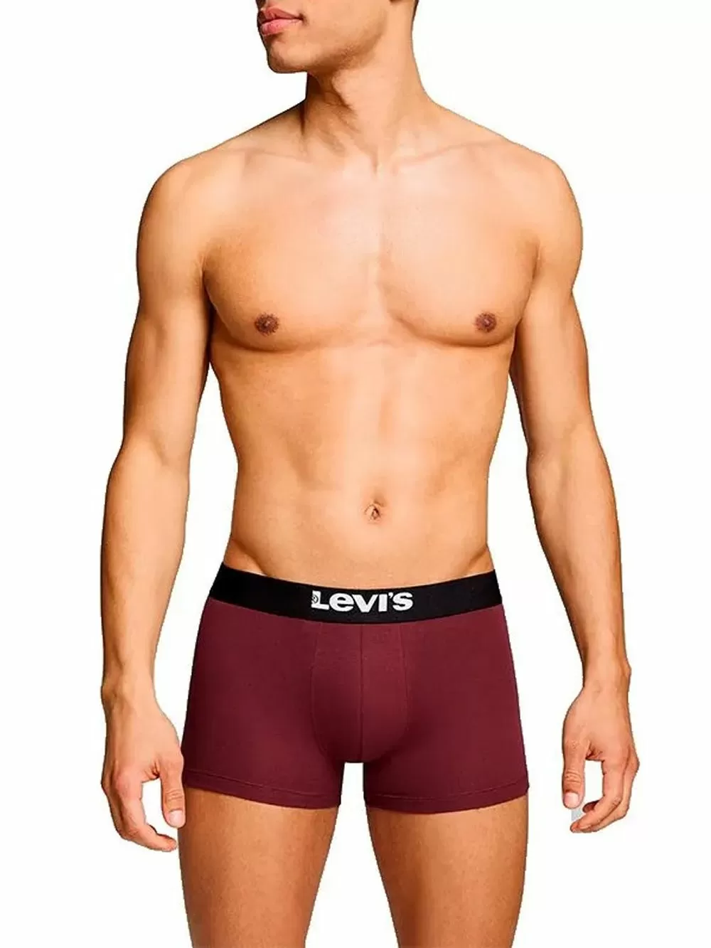 LEVIS Boxer Trunk Hipster - Οργανικό ECO Βαμβάκι - Green/Red - Πακέτο με 2