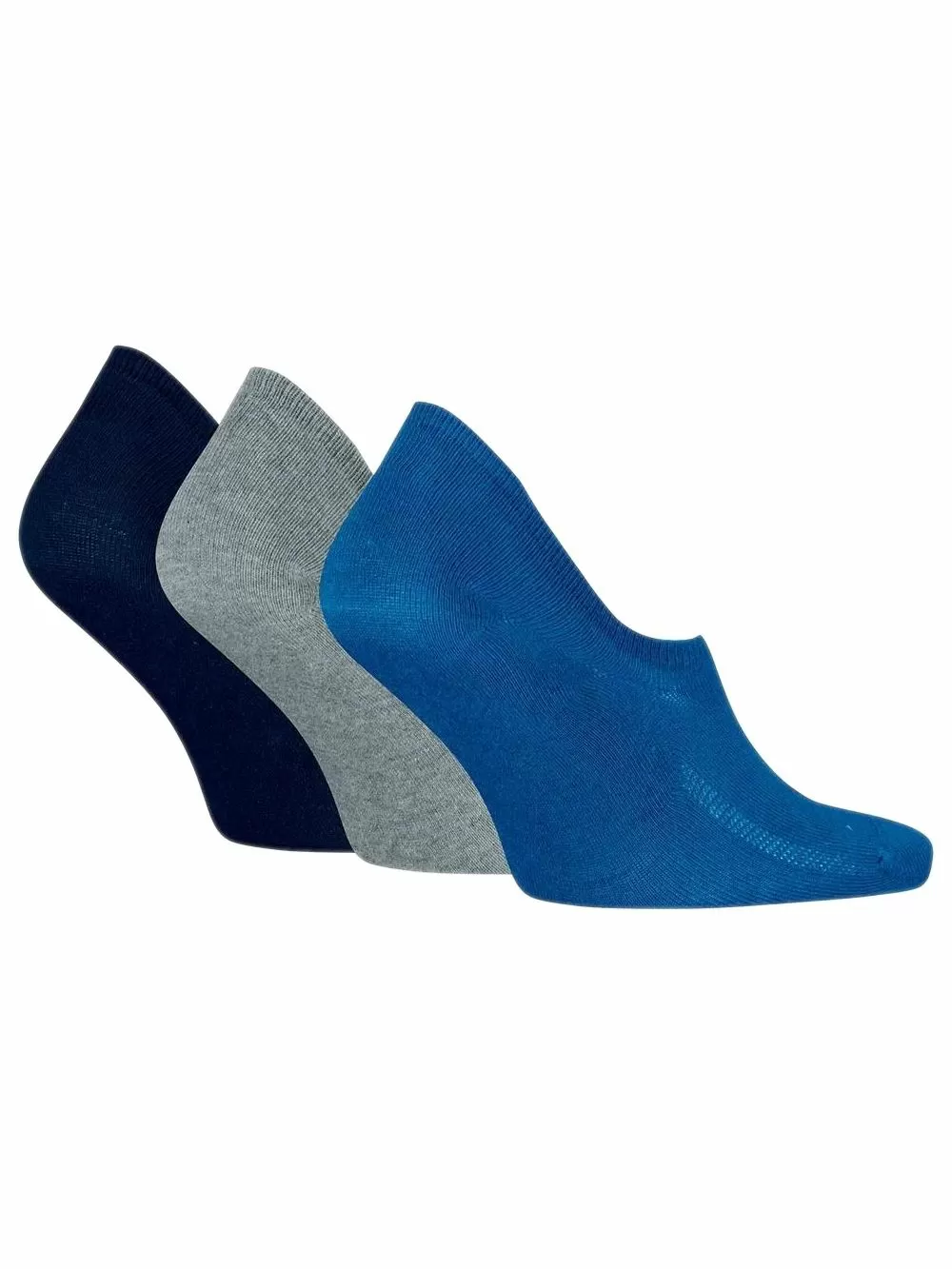 LEVIS Γυναικείο Σοσόνι Batwing Logo - Blue/Grey/Navy - Οργανικό ECO Βαμβάκι - 3 Ζευγάρια