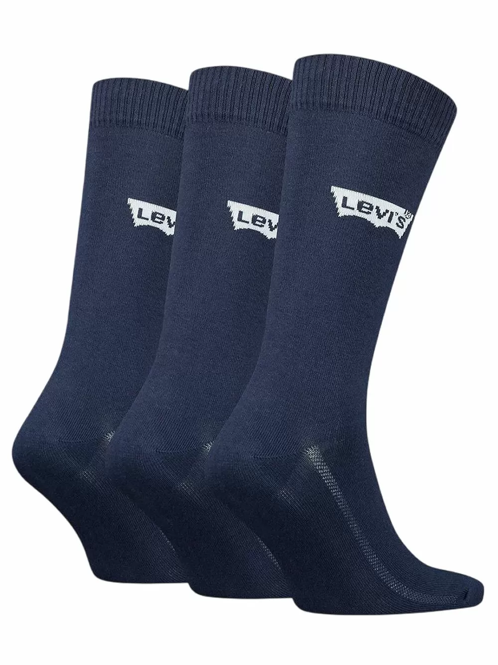 LEVIS Ανδρική Κάλτσα Αθλητική - Navy - Οργανικό ECO Βαμβάκι - 3 Ζευγάρια