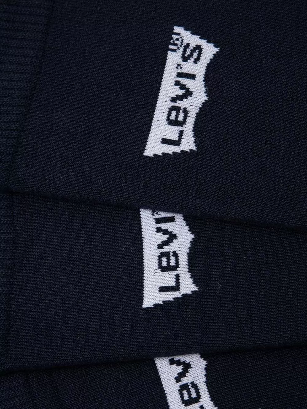 LEVIS Ανδρική Κάλτσα Αθλητική - Navy - Οργανικό ECO Βαμβάκι - 3 Ζευγάρια