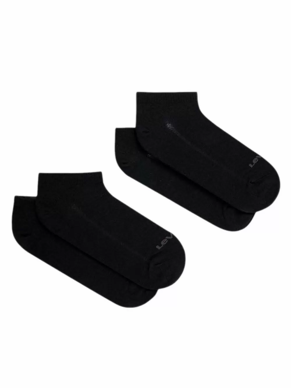 LEVIS Ανδρικά Σοσόνια - Black - Οργανικό Βαμβάκι & Tencel Bamboo - 2 Ζευγάρια