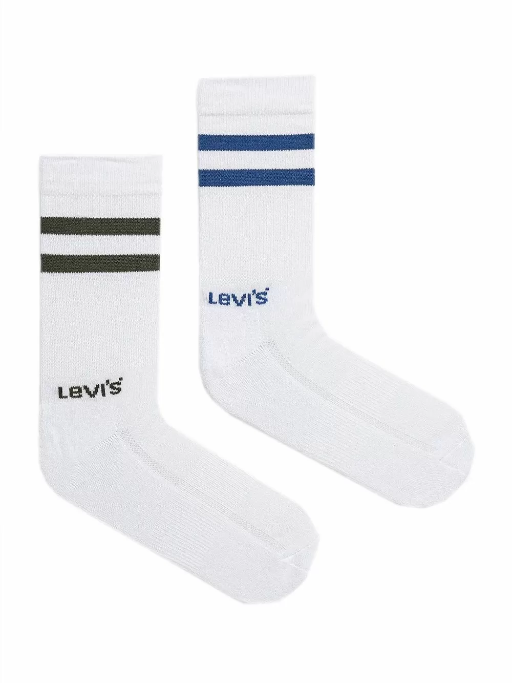 LEVIS Ανδρική Κάλτσα Αθλητική - White Combo - 2 Ζευγάρια