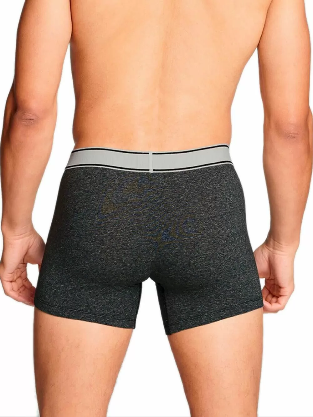 LEVIS Boxer Vintage Heather Brief - Black - Πακέτο με 2