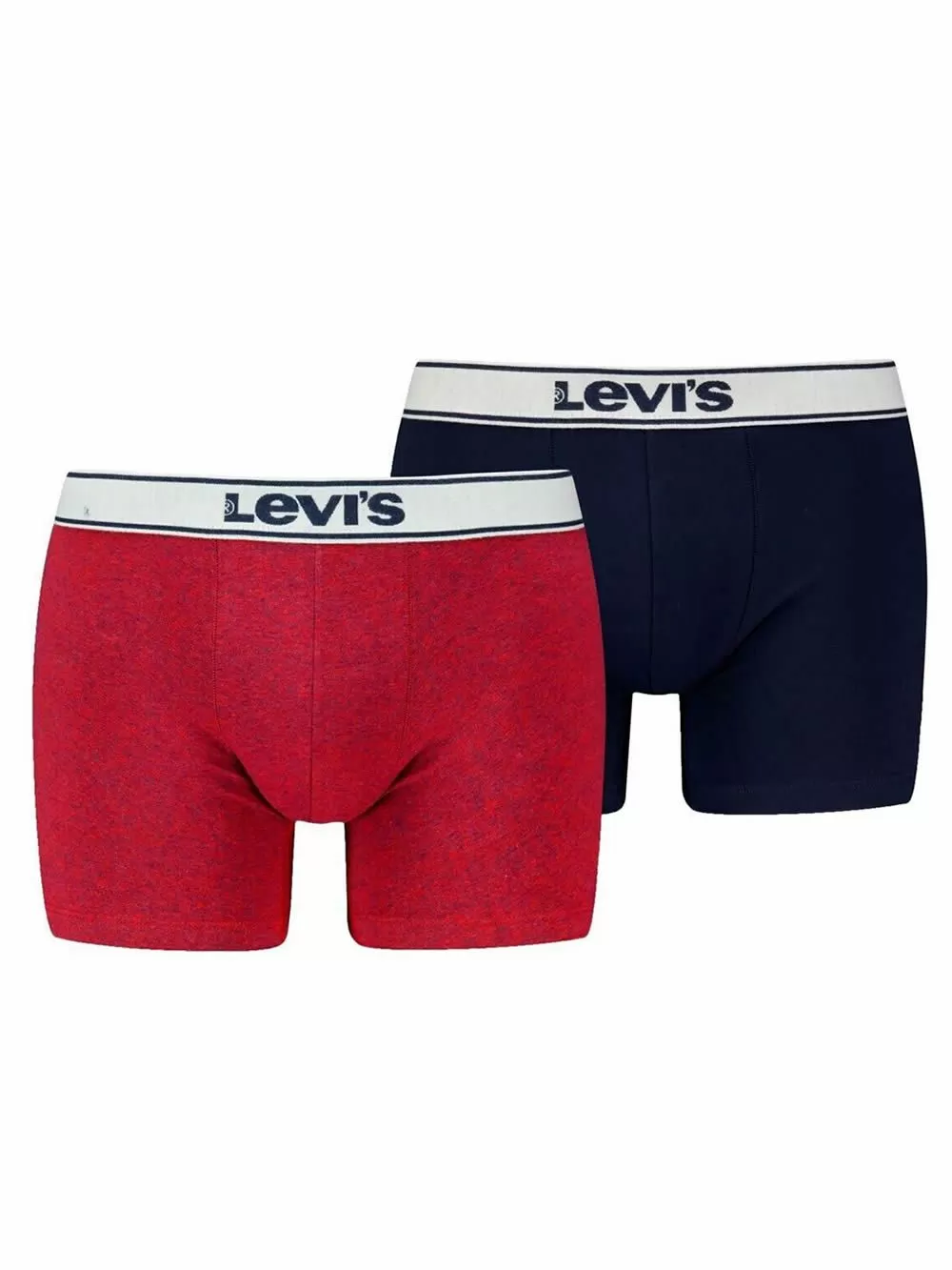 LEVIS Boxer Vintage Heather Brief - Red - Πακέτο με 2