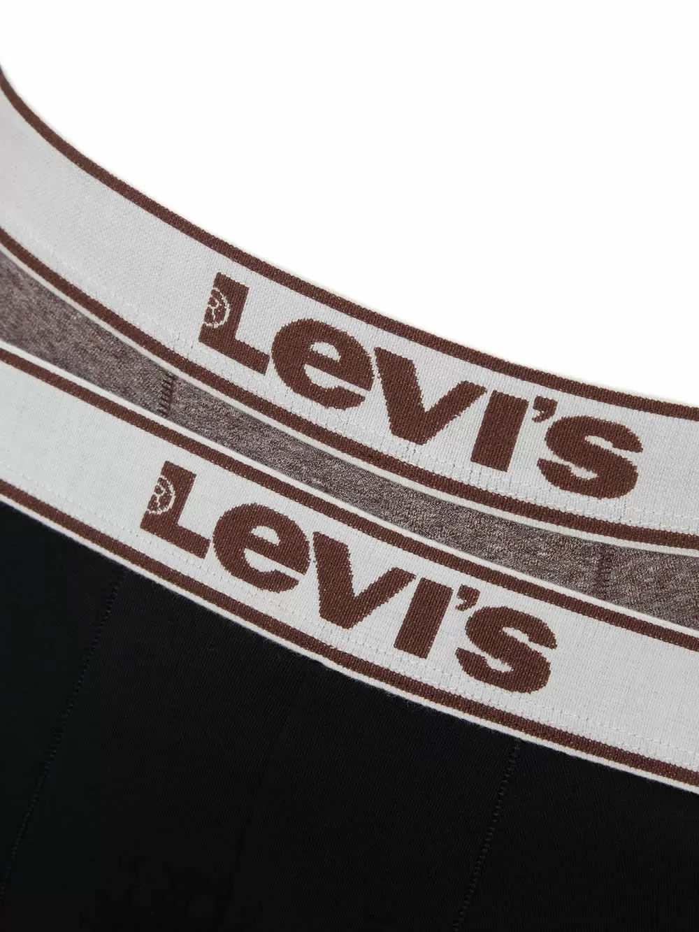 LEVIS Boxer Vintage Heather Brief - Οργανικό Eco Βαμβάκι - Brown Combo - Πακέτο με 2