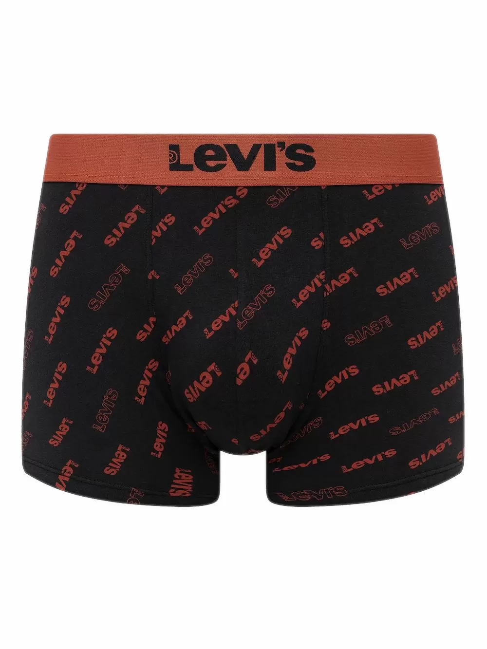 LEVIS Boxer Brief Logo - Black/Red - Οργανικό Βαμβάκι - Πακέτο με 2