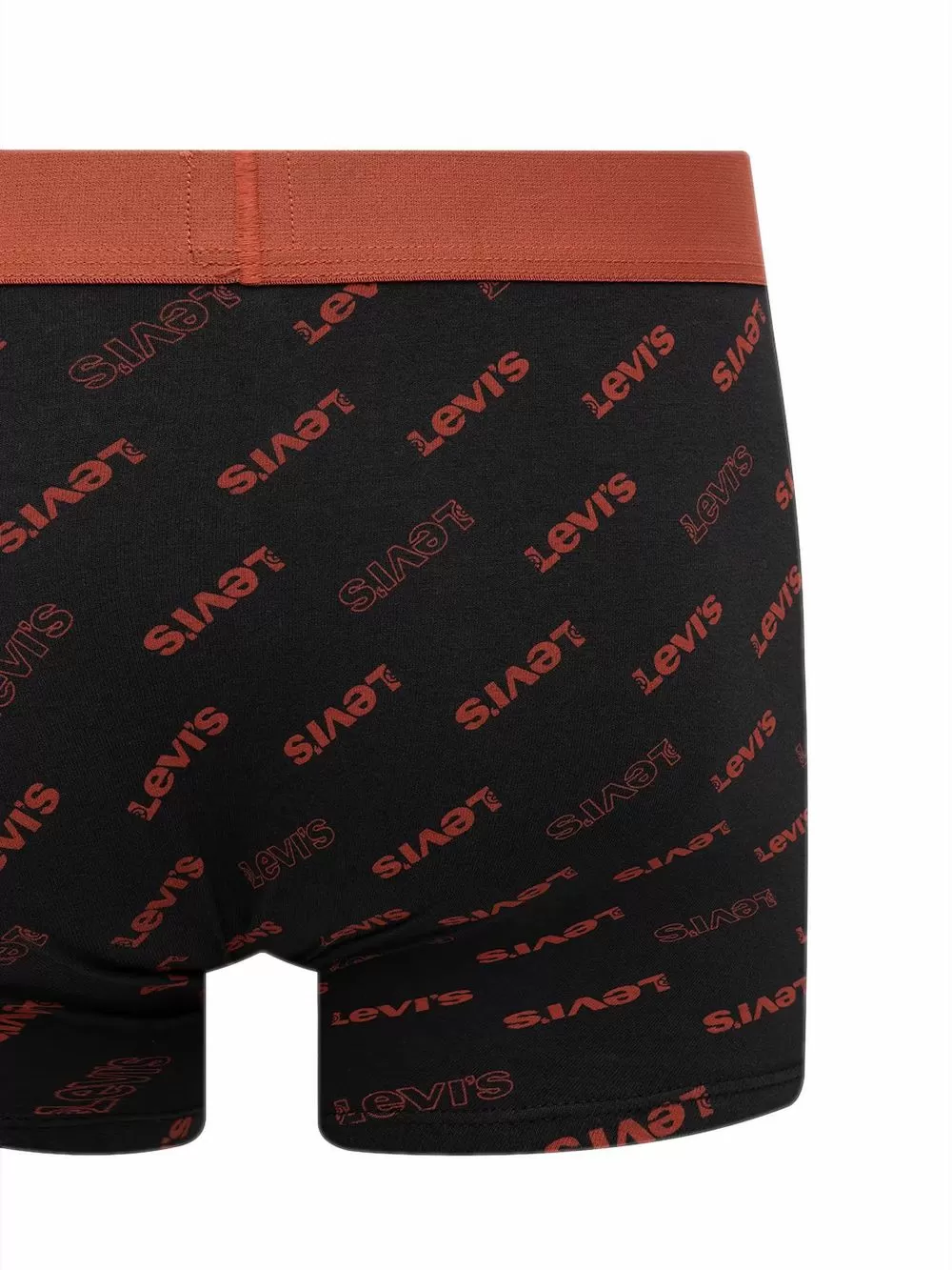 LEVIS Boxer Brief Logo - Black/Red - Οργανικό Βαμβάκι - Πακέτο με 2