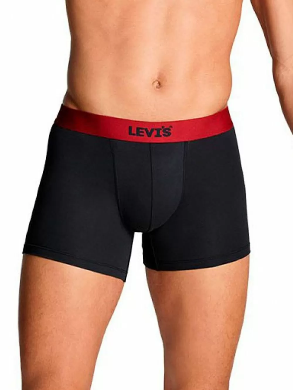 LEVIS Boxer Brief Headline - Οργανικό Βαμβάκι - Red Combo - Πακέτο με 2 