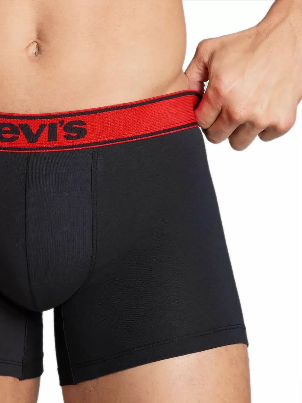 LEVIS Boxer Brief GiftBox Iconic - Οργανικό Βαμβάκι - Black Combo - Πακέτο με 3 