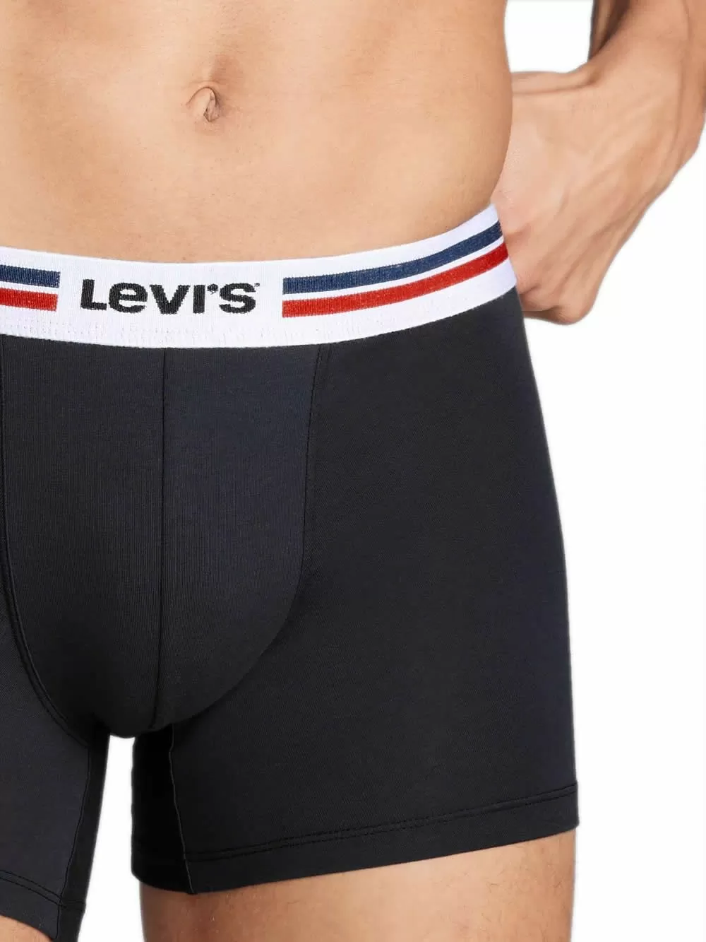 LEVIS Boxer Brief GiftBox Iconic - Οργανικό Βαμβάκι - Black Combo - Πακέτο με 3 