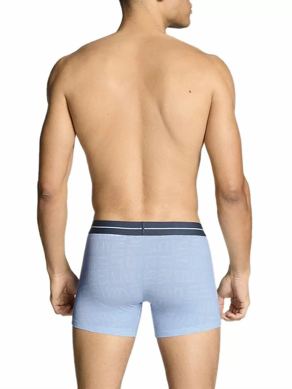 LEVIS Boxer Brief Discharge Logo - Blue Combo - Ελαστικό Βαμβάκι - Πακέτο με 2