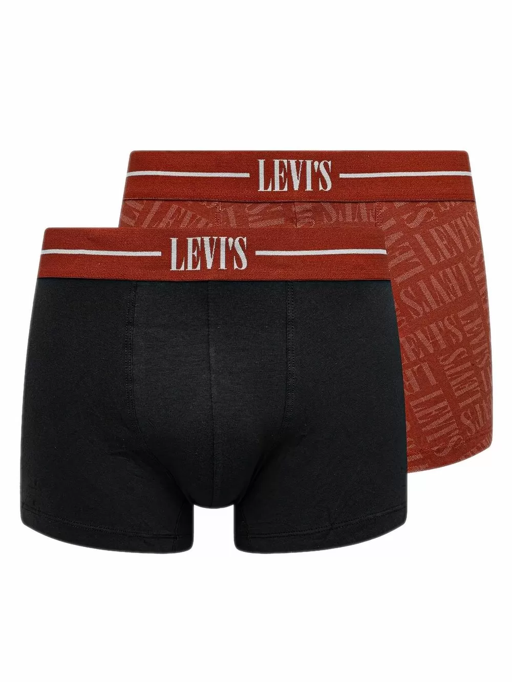 LEVIS Boxer Brief Discharge Logo - Red Combo - Ελαστικό Βαμβάκι - Πακέτο με 2