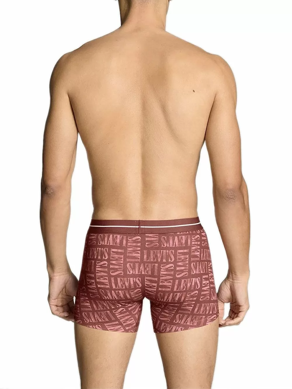 LEVIS Boxer Brief Discharge Logo - Red Combo - Ελαστικό Βαμβάκι - Πακέτο με 2