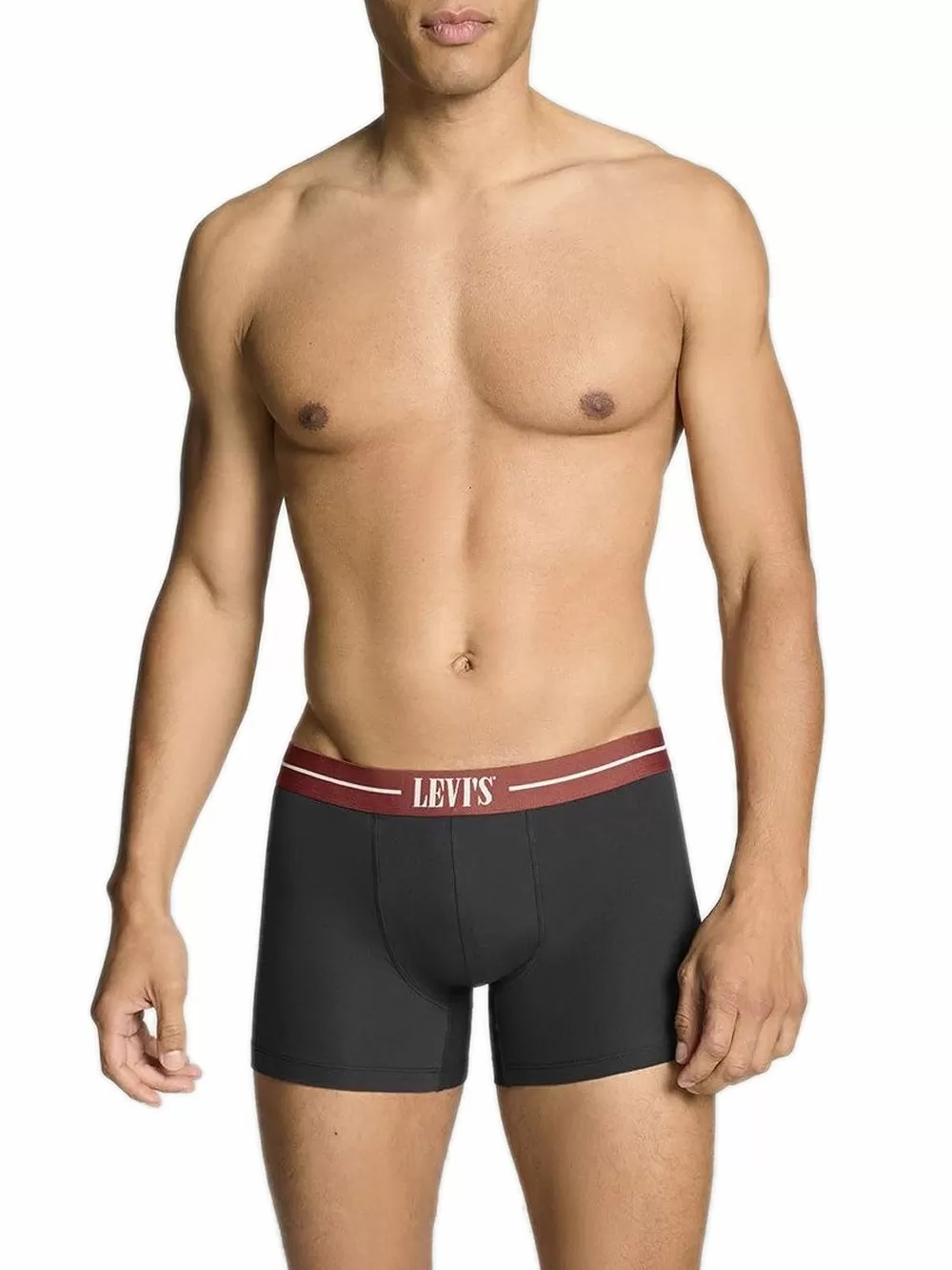 LEVIS Boxer Brief Discharge Logo - Red Combo - Ελαστικό Βαμβάκι - Πακέτο με 2