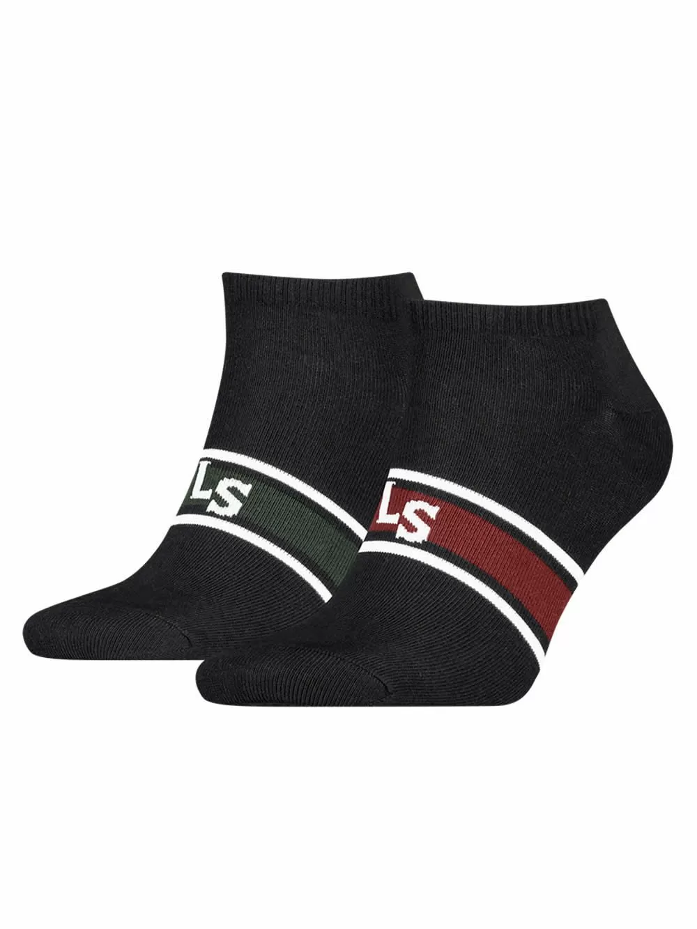 LEVIS Unisex Σοσόνι Logo - Black Combo - Απαλό Βαμβάκι - 2 Ζευγάρια