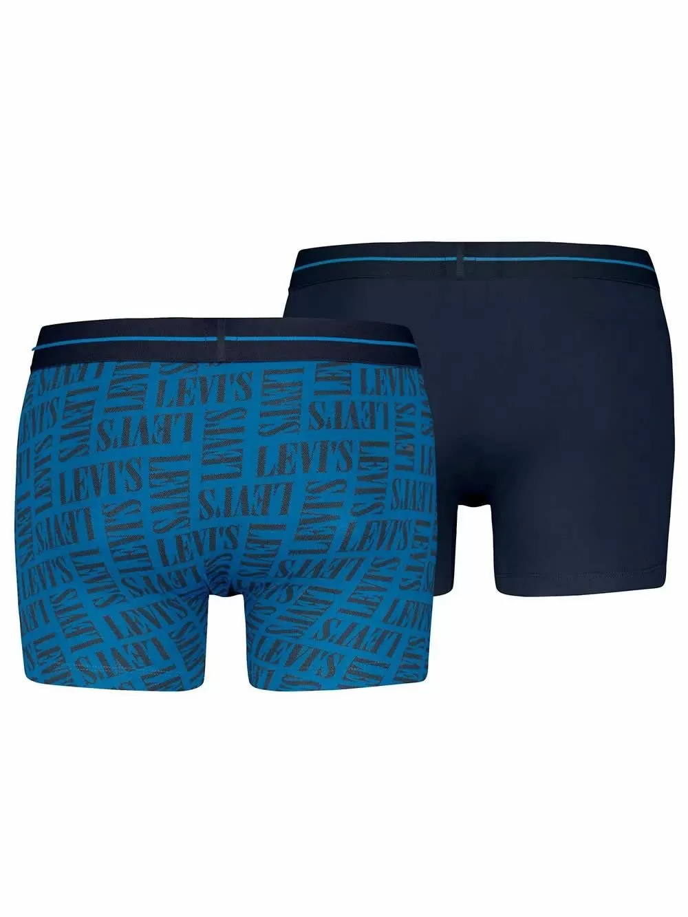 LEVIS Boxer Brief Logo - Οργανικό Βαμβάκι - Blue Combo - Πακέτο με 2 
