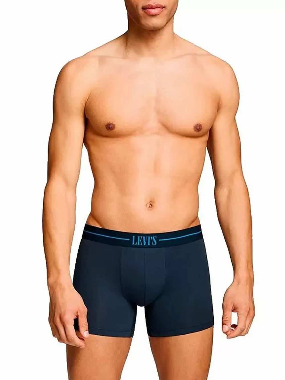LEVIS Boxer Brief Logo - Οργανικό Βαμβάκι - Blue Combo - Πακέτο με 2 