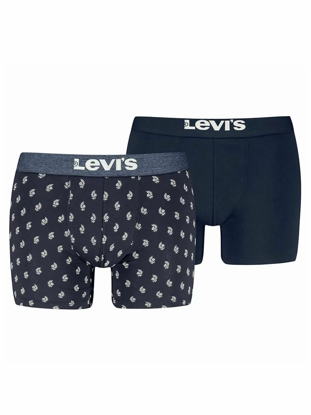LEVIS Boxer Brief Denim Geo - Οργανικό Eco Βαμβάκι - Navy Combo - Πακέτο με 2 