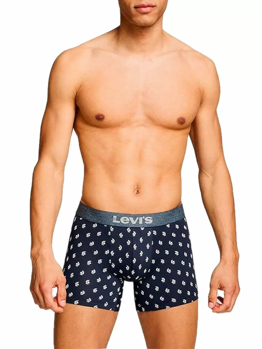 LEVIS Boxer Brief Denim Geo - Οργανικό Eco Βαμβάκι - Navy Combo - Πακέτο με 2 