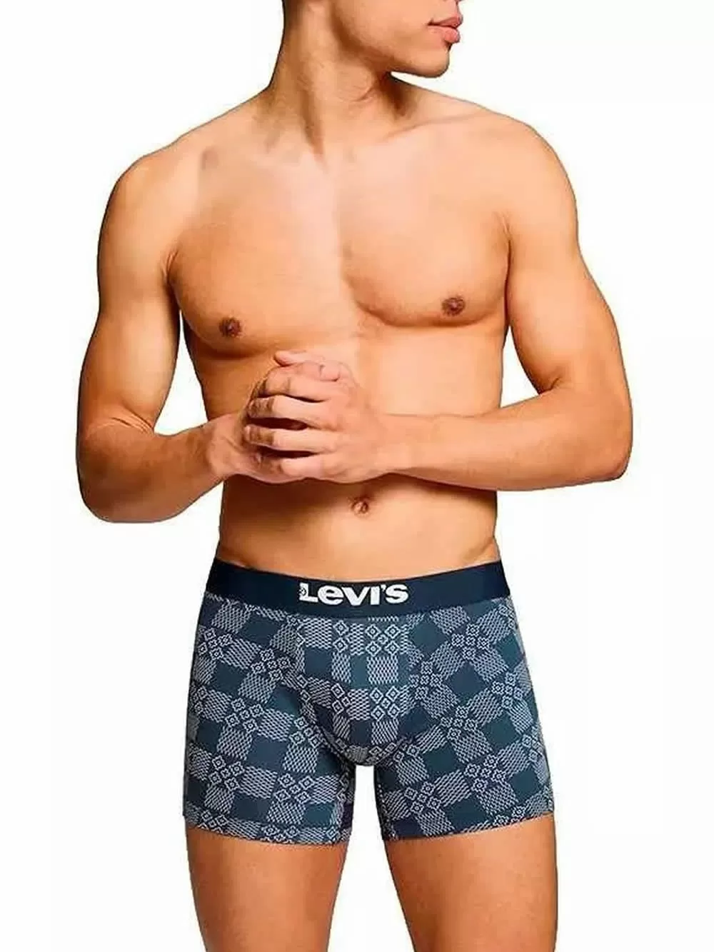 LEVIS Boxer Brief Denim Inspired - Οργανικό Eco Βαμβάκι - Blue Combo - Πακέτο με 2 