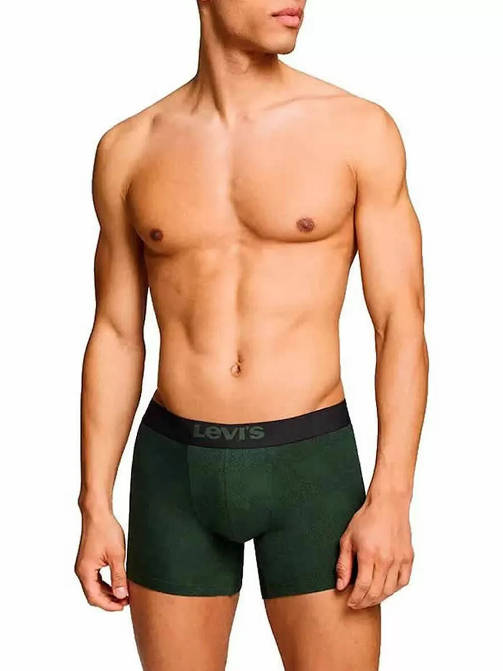 LEVIS Boxer Brief Denim Inspired - Οργανικό Eco Βαμβάκι - Green Combo - Πακέτο με 2 