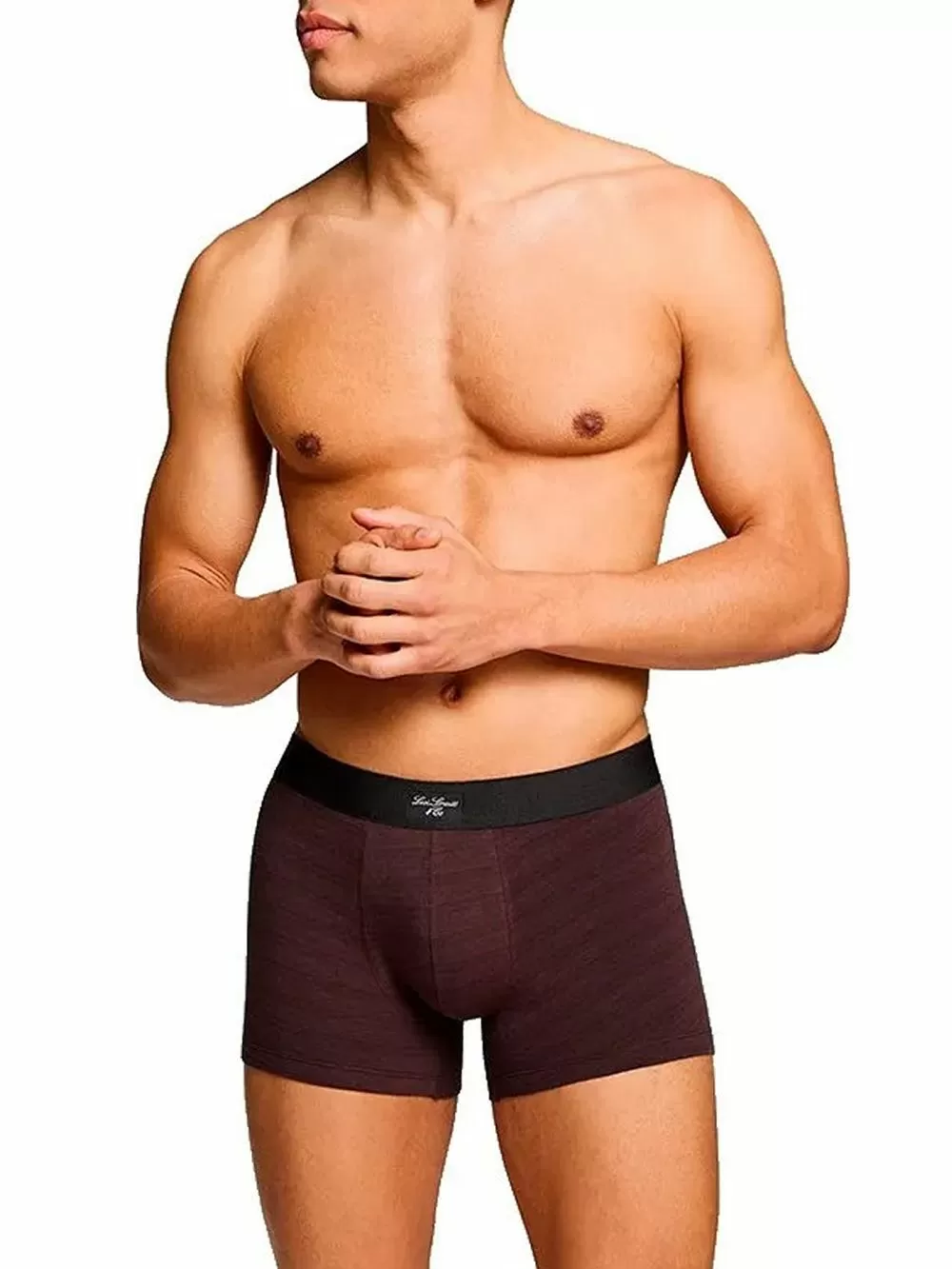 LEVIS Boxer Brief Argyle - Ελαστικό Βαμβάκι - Red/Black - Πακέτο με 2 