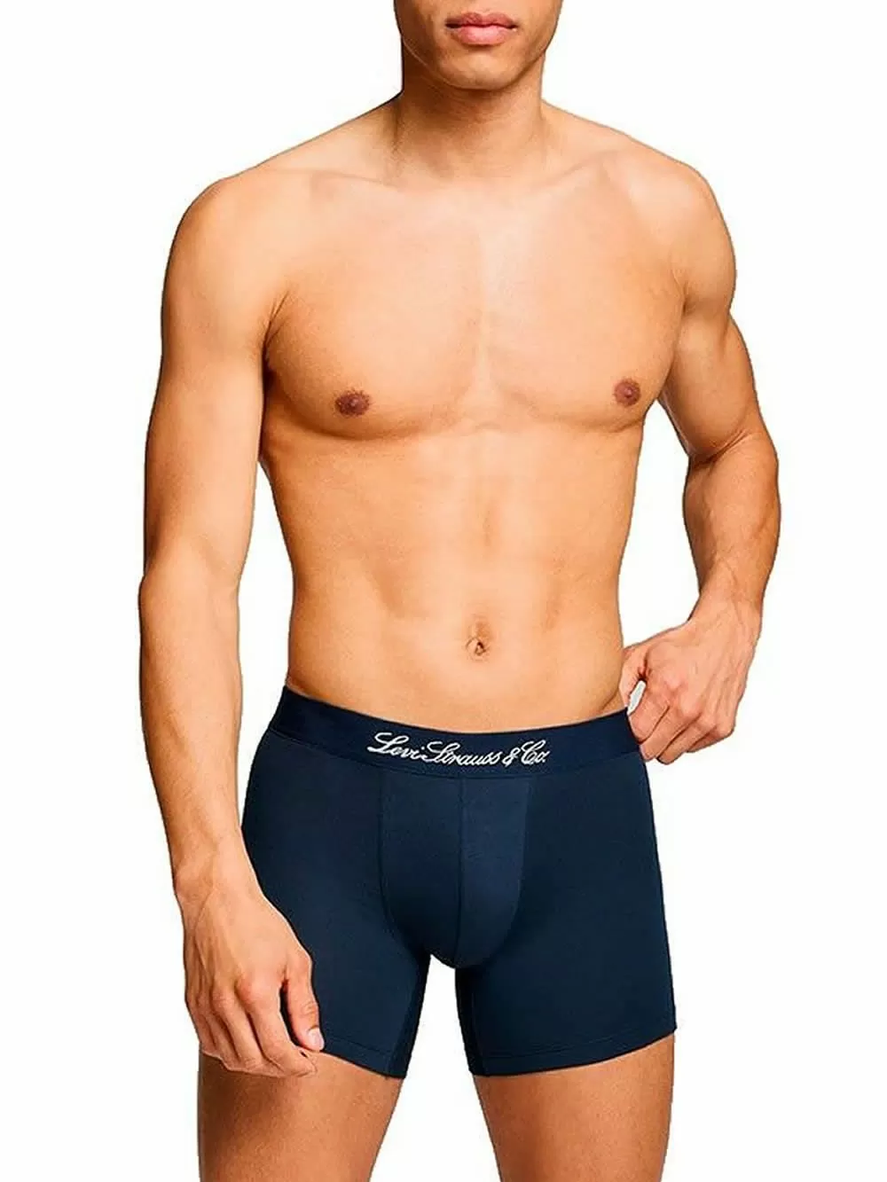LEVIS Boxer Brief Argyle YD - Οργανικό Eco Βαμβάκι - Blue Combo - Πακέτο με 2 