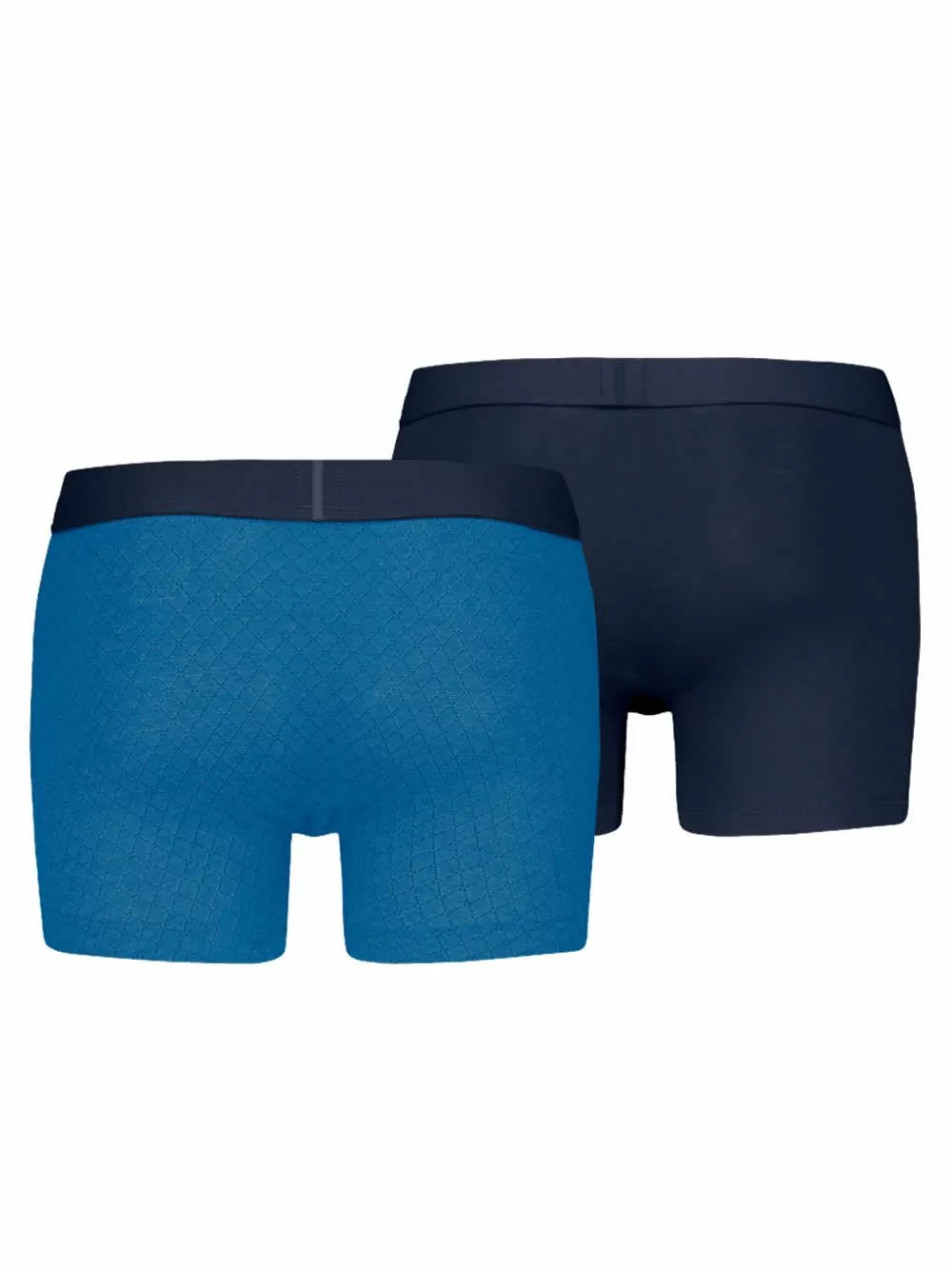 LEVIS Boxer Brief Argyle YD - Οργανικό Eco Βαμβάκι - Blue Combo - Πακέτο με 2 