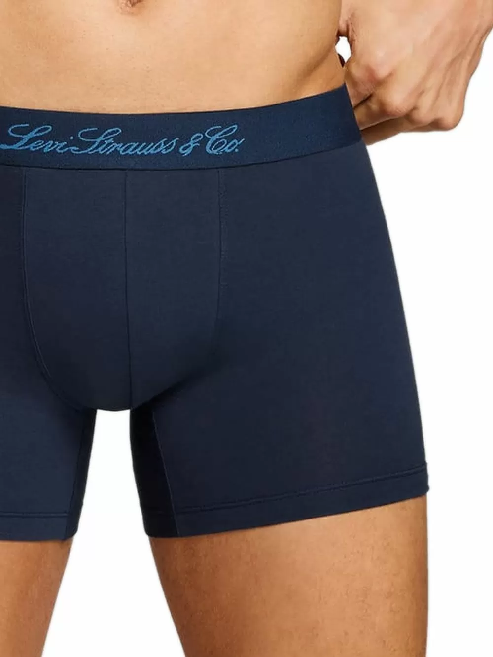 LEVIS Boxer Brief Western AOP - Οργανικό Eco Βαμβάκι - Blue Combo - Πακέτο με 2 
