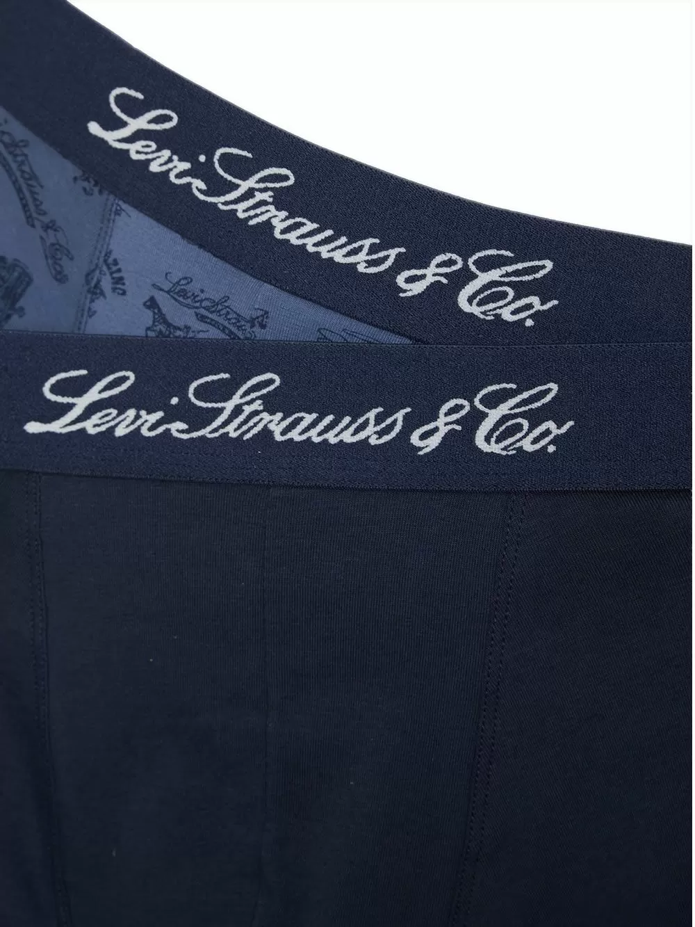 LEVIS Boxer Brief Wstrn Icon AOP - Οργανικό Eco Βαμβάκι - Navy Combo - Πακέτο με 2 