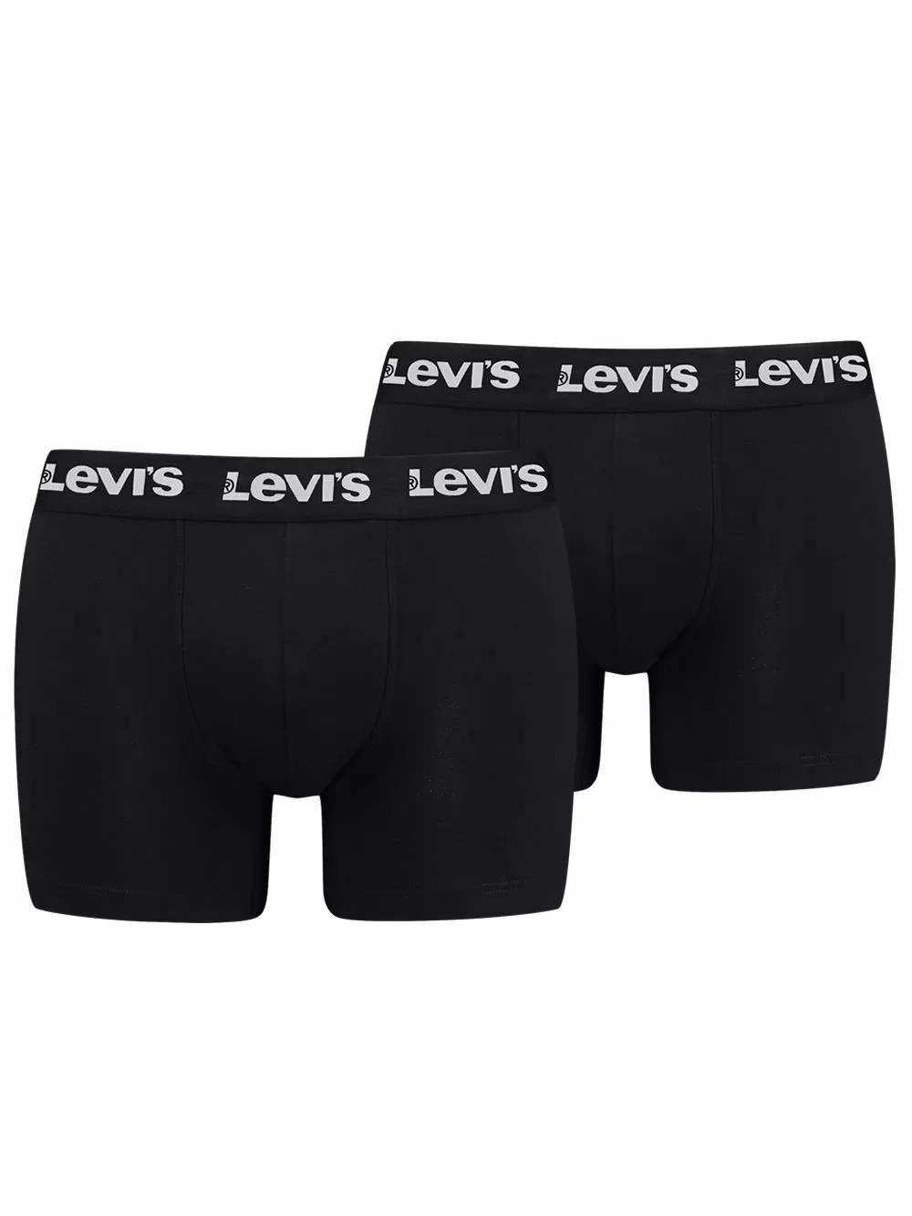 LEVIS Boxer Brief Repeat Logo - Ελαστικό Βαμβάκι - Black - Πακέτο με 2 