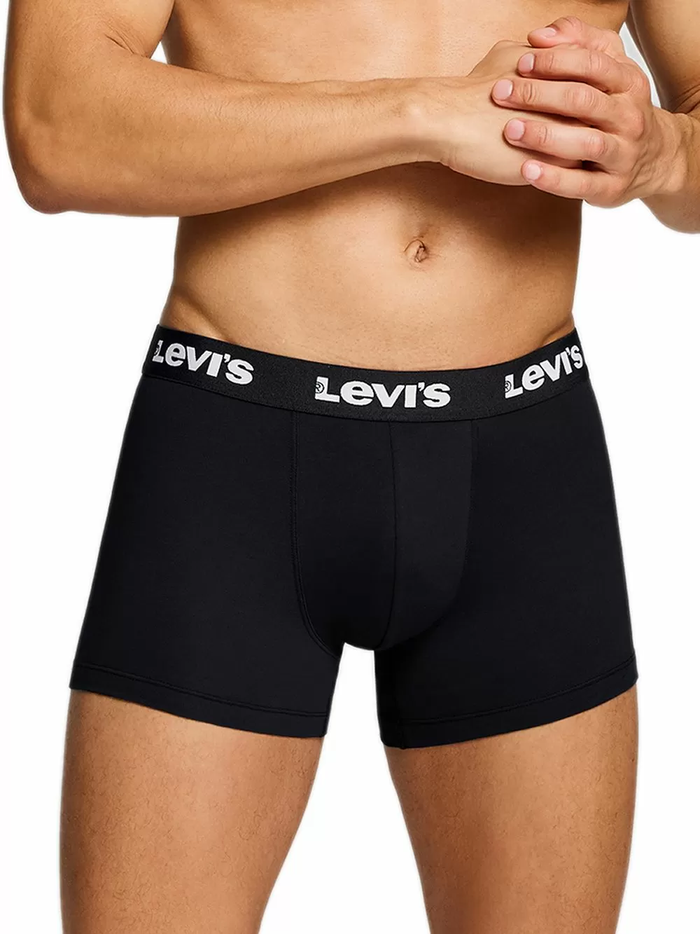 LEVIS Boxer Brief Repeat Logo - Ελαστικό Βαμβάκι - Black - Πακέτο με 2 