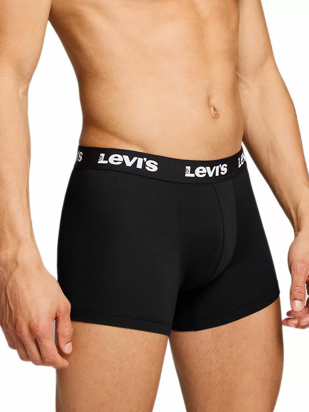 LEVIS Boxer Brief Repeat Logo - Ελαστικό Βαμβάκι - Black - Πακέτο με 2 